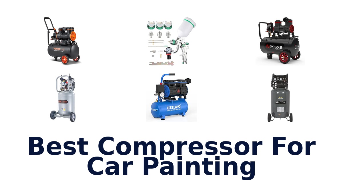 Best Compressor For Car Painting