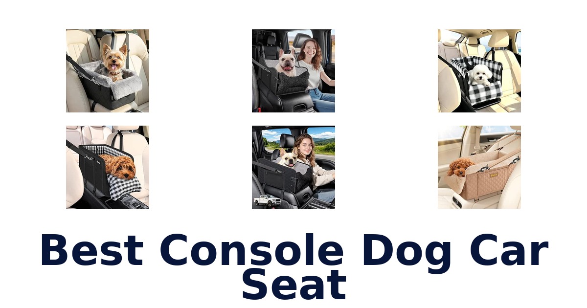 Best Console Dog Car Seat
