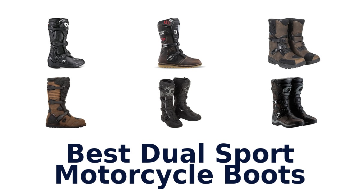 Best Dual Sport Motorcycle Boots