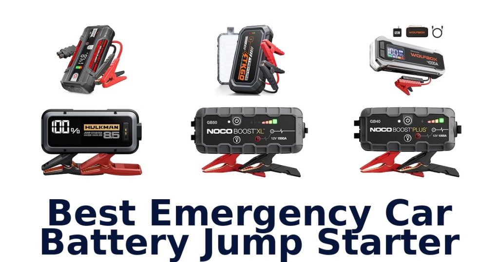 Best Emergency Car Battery Jump Starter