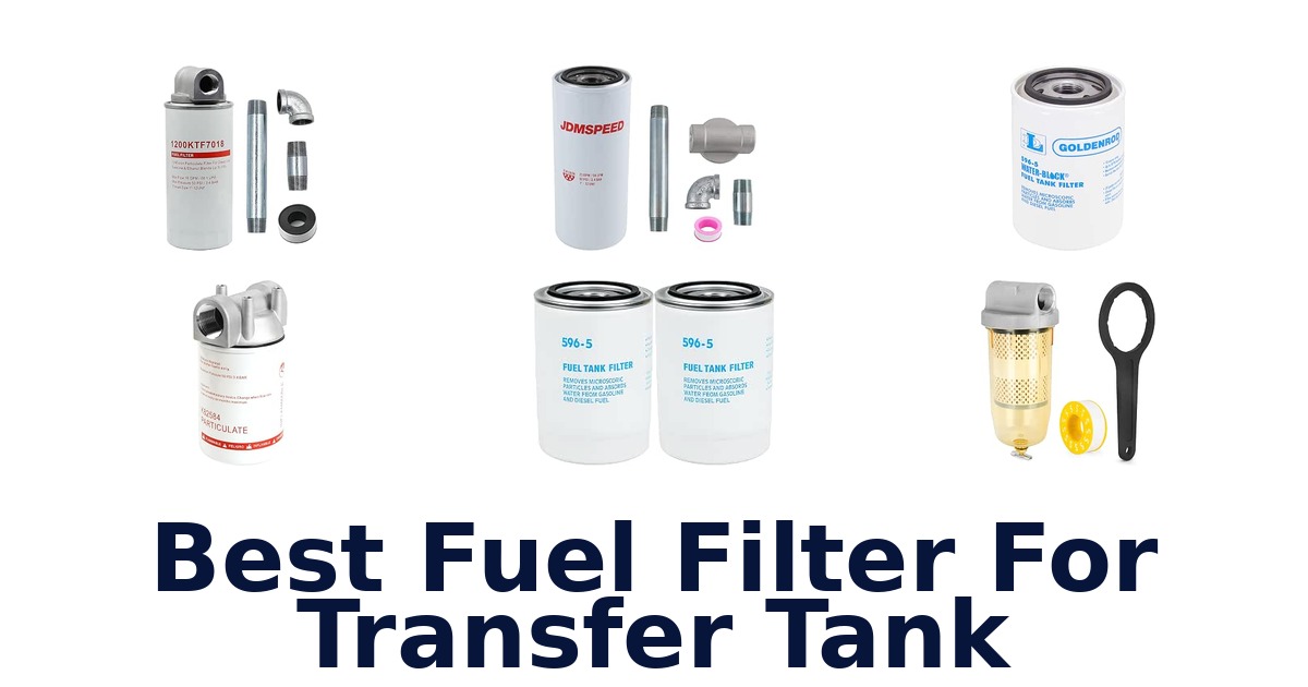 Best Fuel Filter For Transfer Tank