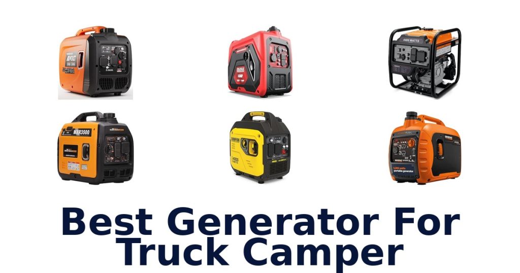 Best Generator For Truck Camper