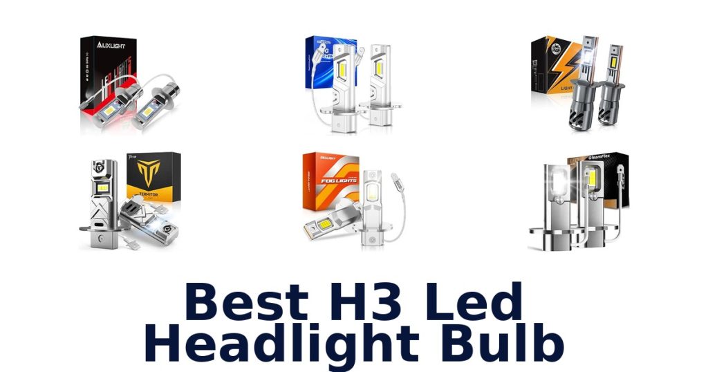 Best H3 Led Headlight Bulb