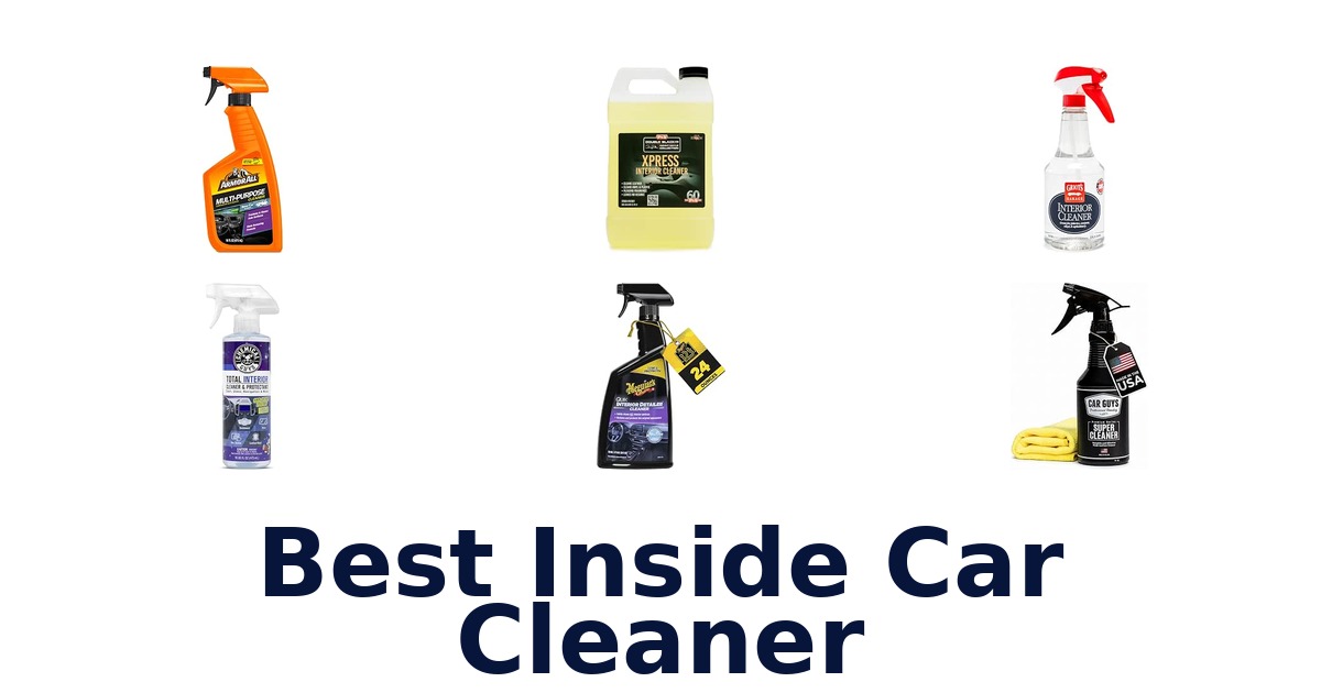Best Inside Car Cleaner