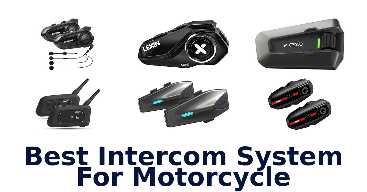 Best Intercom System For Motorcycle