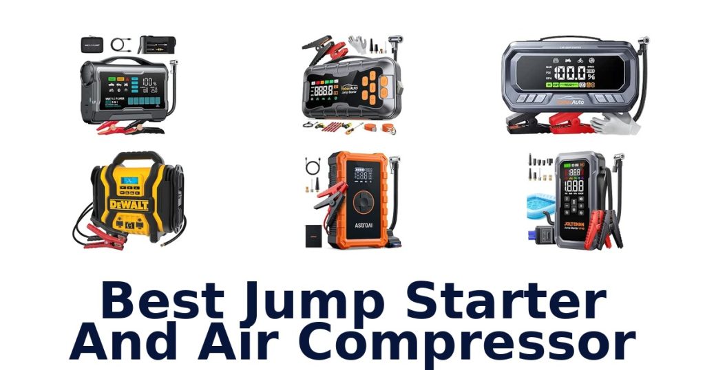 Best Jump Starter And Air Compressor