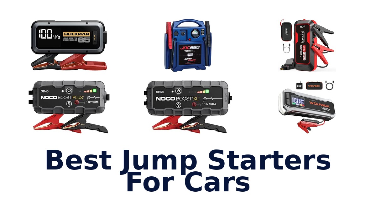 Best Jump Starters For Cars