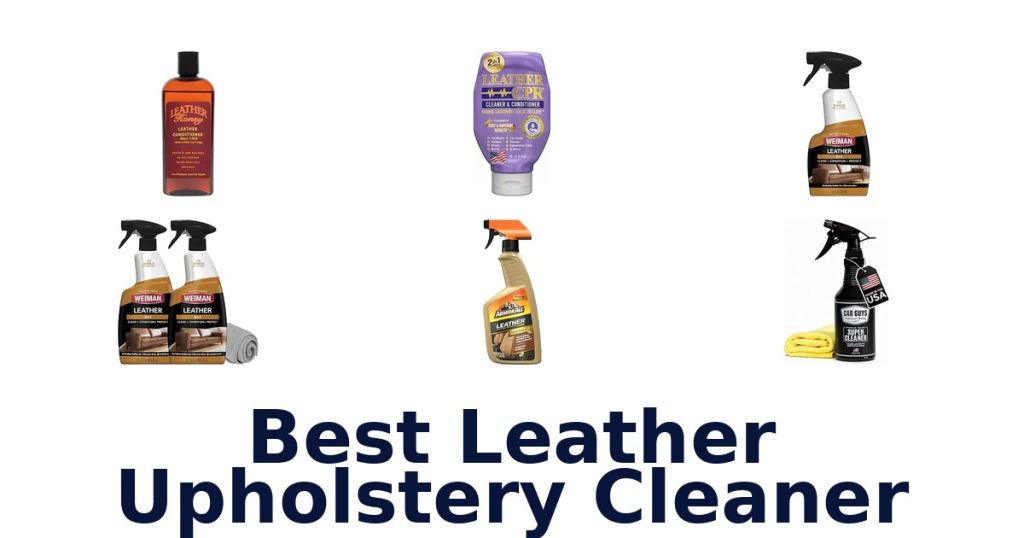Best Leather Upholstery Cleaner