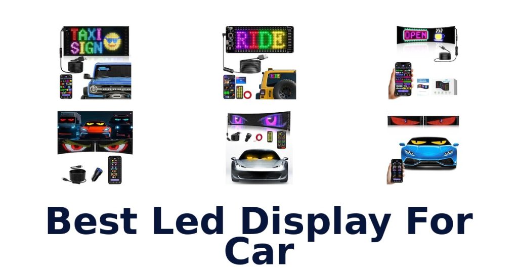Best Led Display For Car