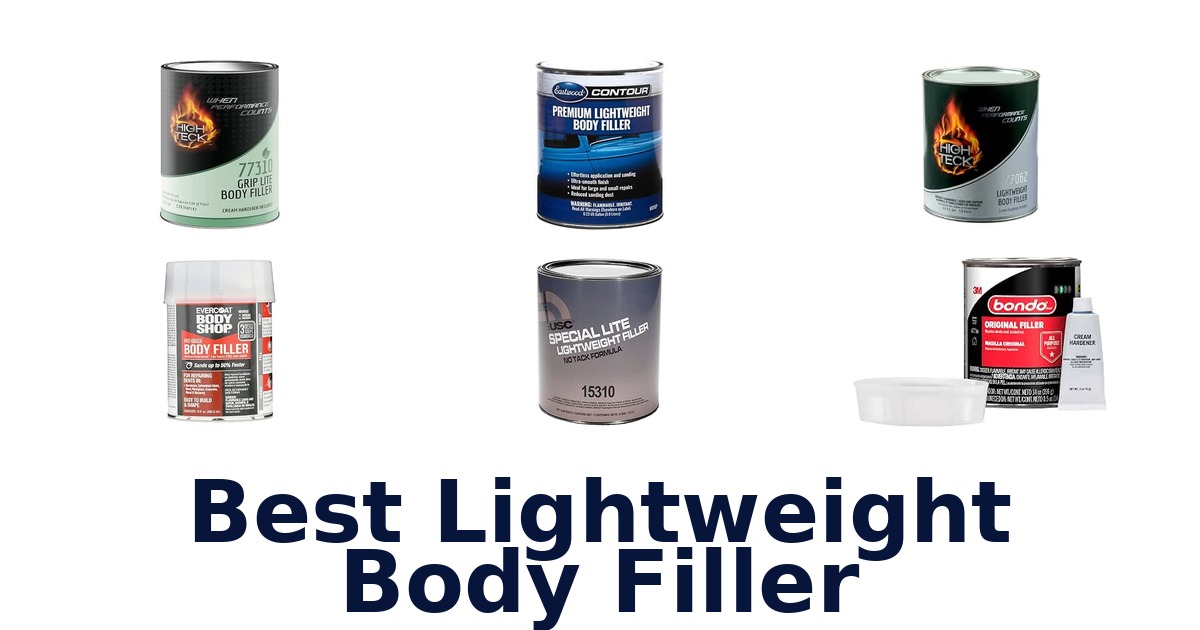 Best Lightweight Body Filler