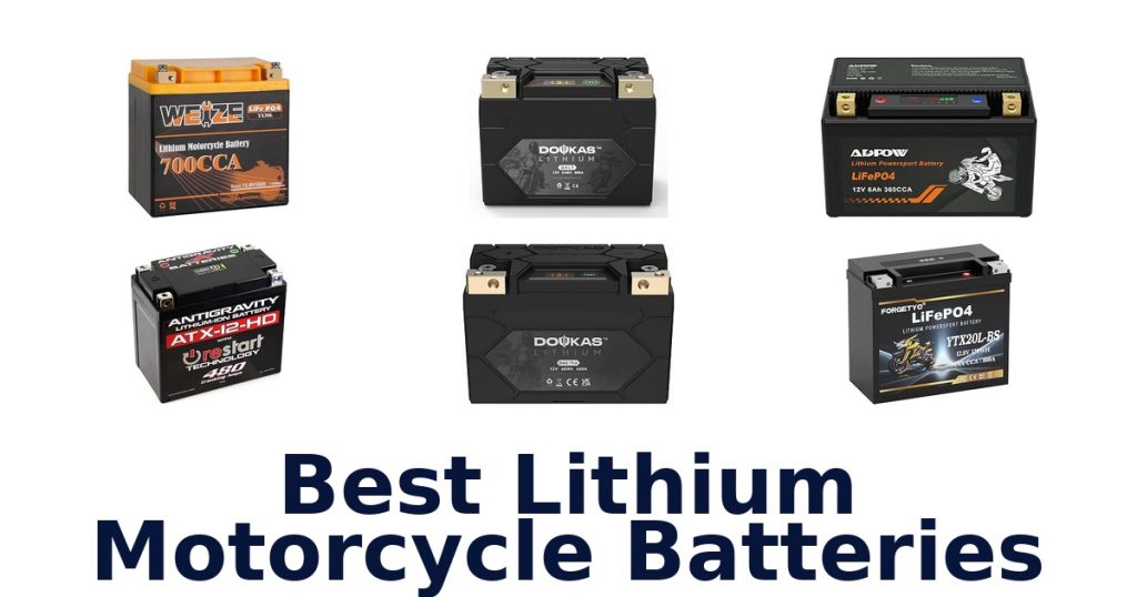 Best Lithium Motorcycle Batteries