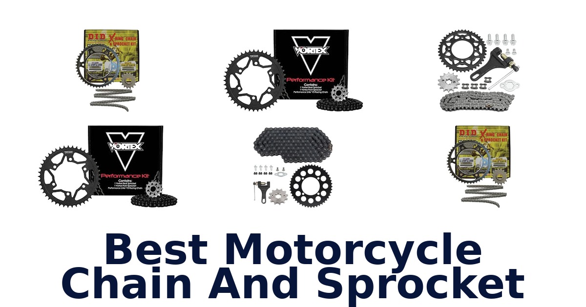 Best Motorcycle Chain And Sprocket