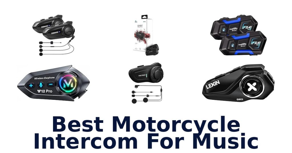Best Motorcycle Intercom For Music