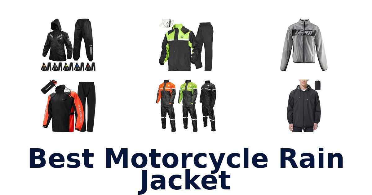Best Motorcycle Rain Jacket