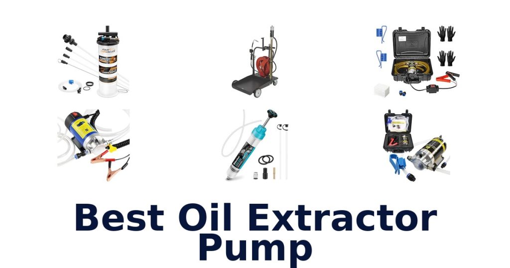 Best Oil Extractor Pump