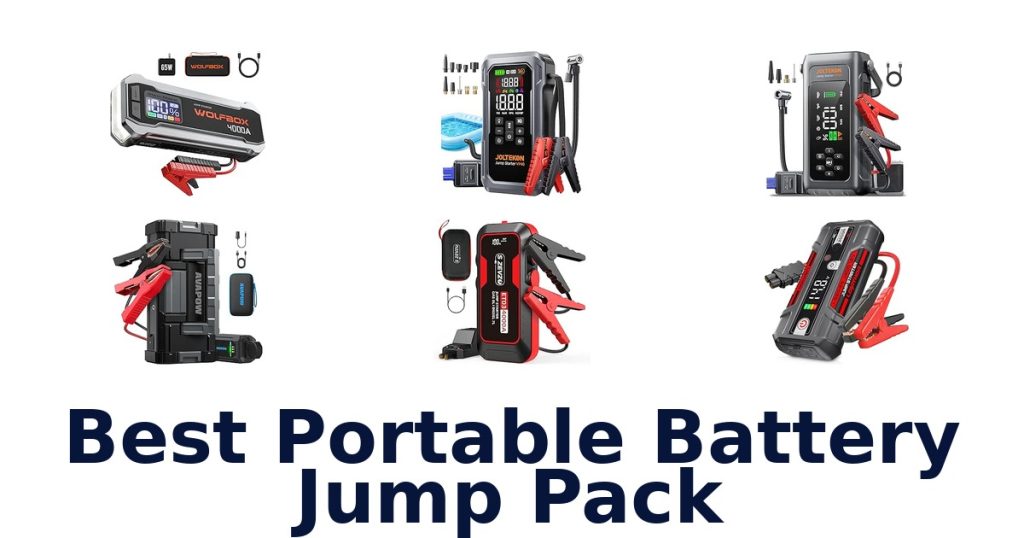 Best Portable Battery Jump Pack