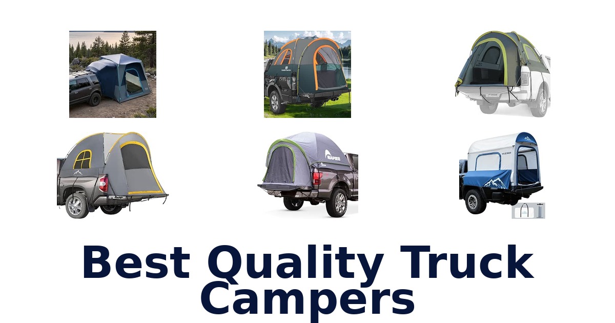 Best Quality Truck Campers