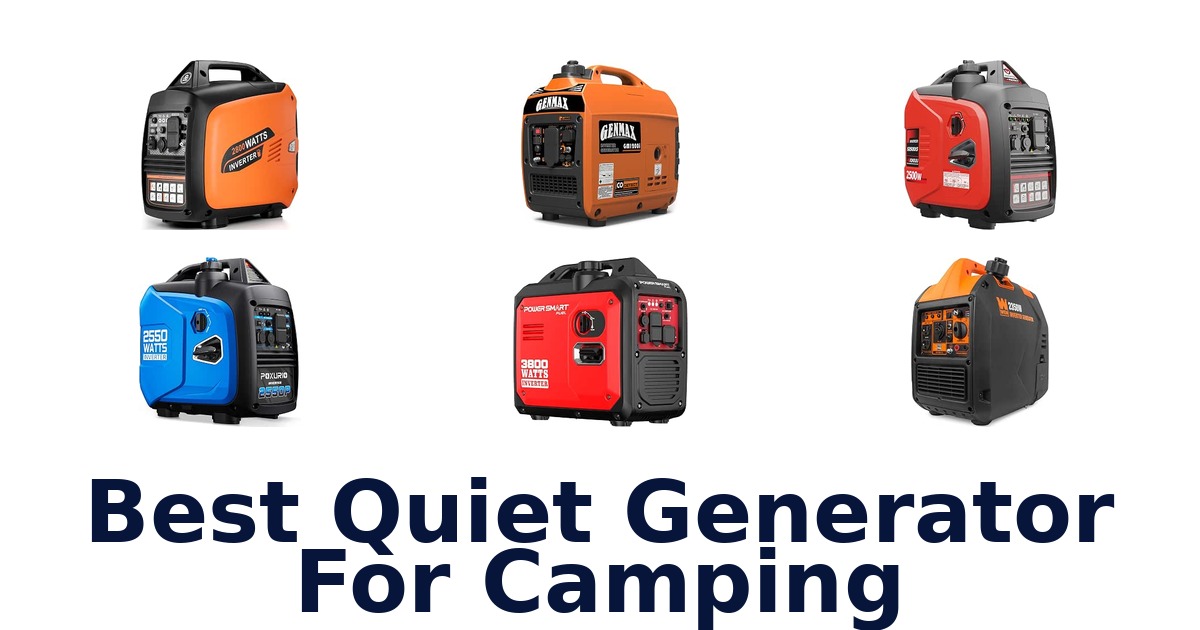 Best Quiet Generator For Camping
