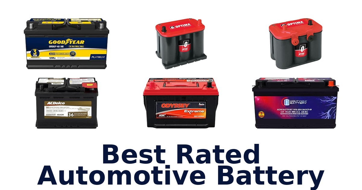 Best Rated Automotive Battery