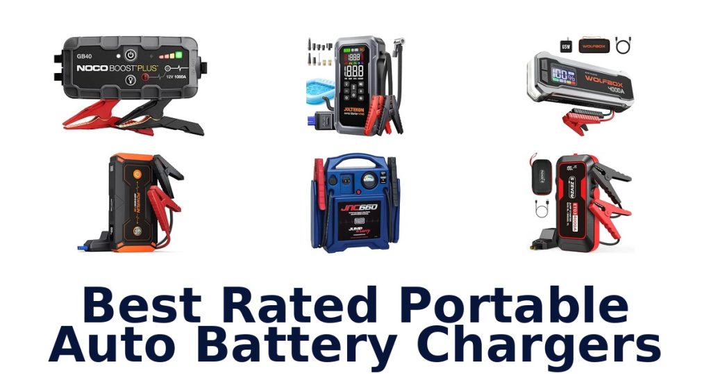 Best Rated Portable Auto Battery Chargers