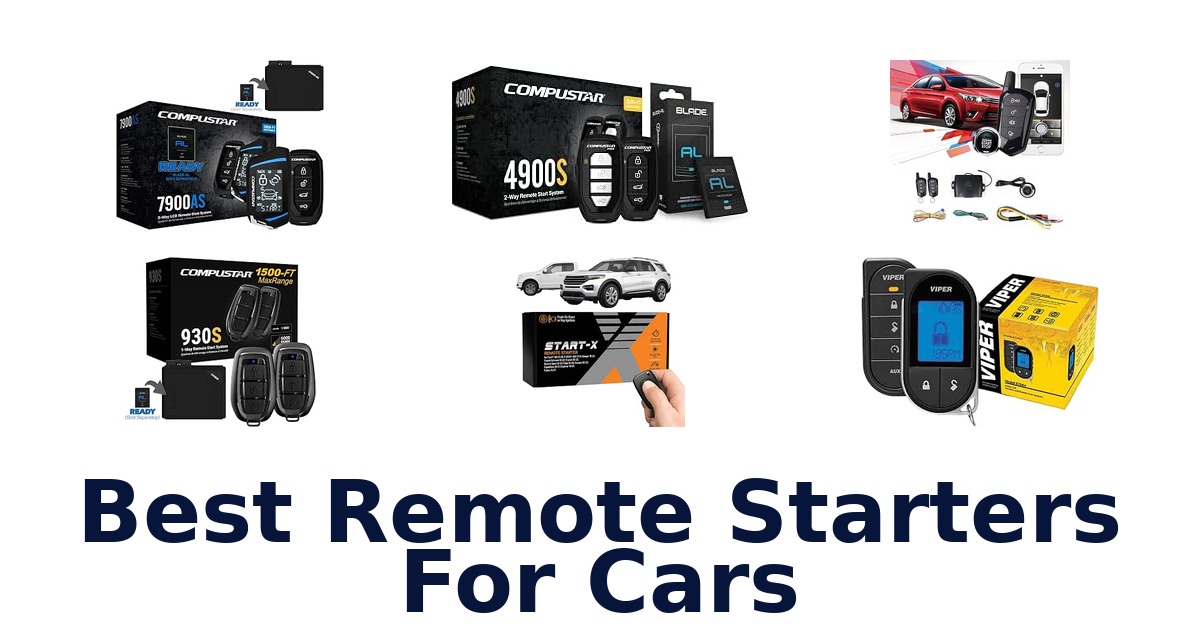 Best Remote Starters For Cars