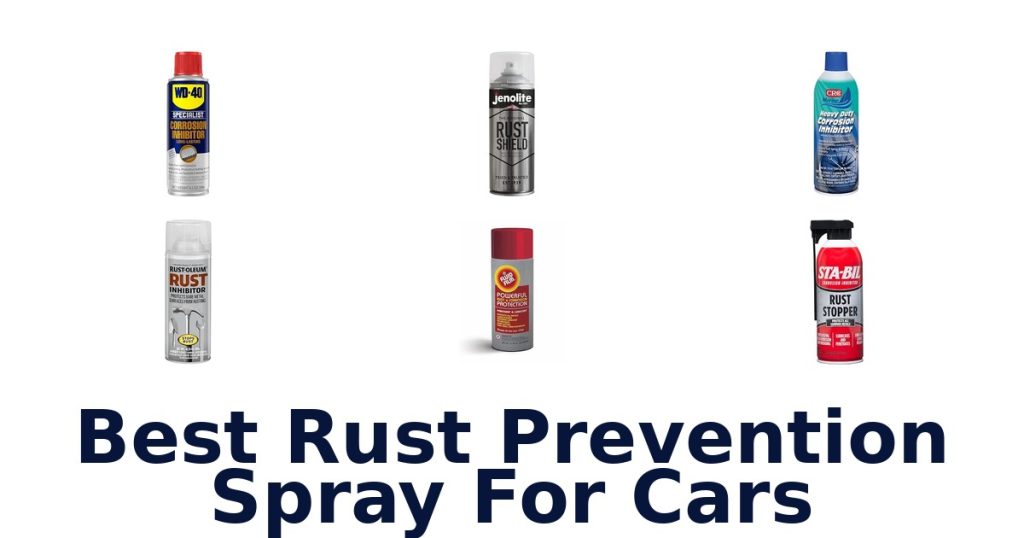 Best Rust Prevention Spray For Cars