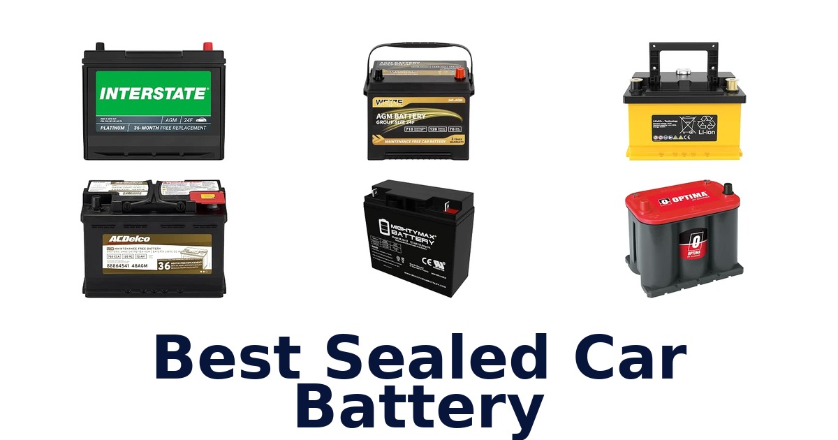 Best Sealed Car Battery