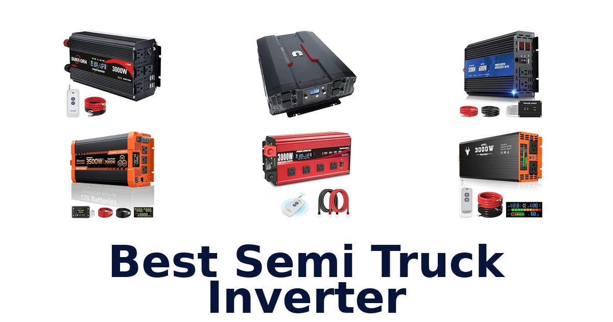 Best Semi Truck Inverter