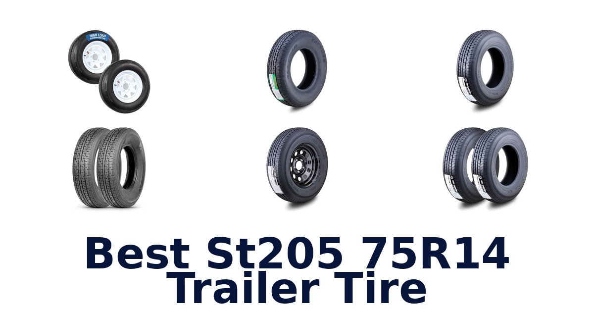 Best St205 75R14 Trailer Tire