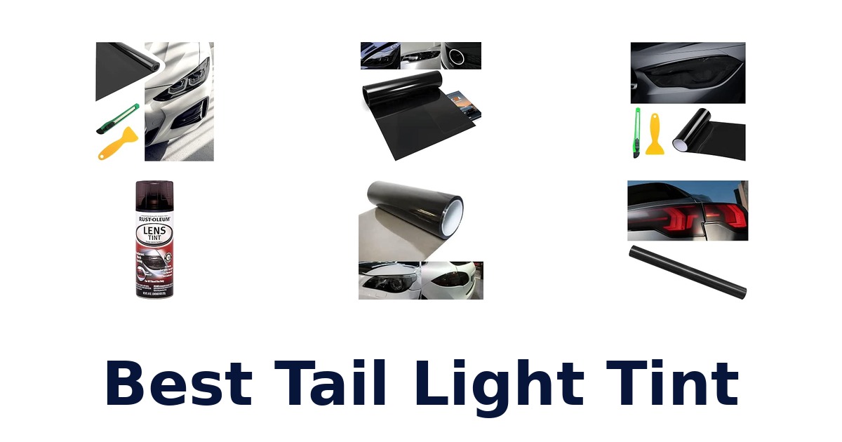 Best Tail Light Tint