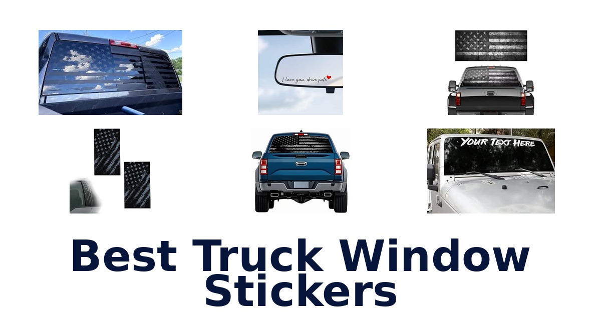 Best Truck Window Stickers