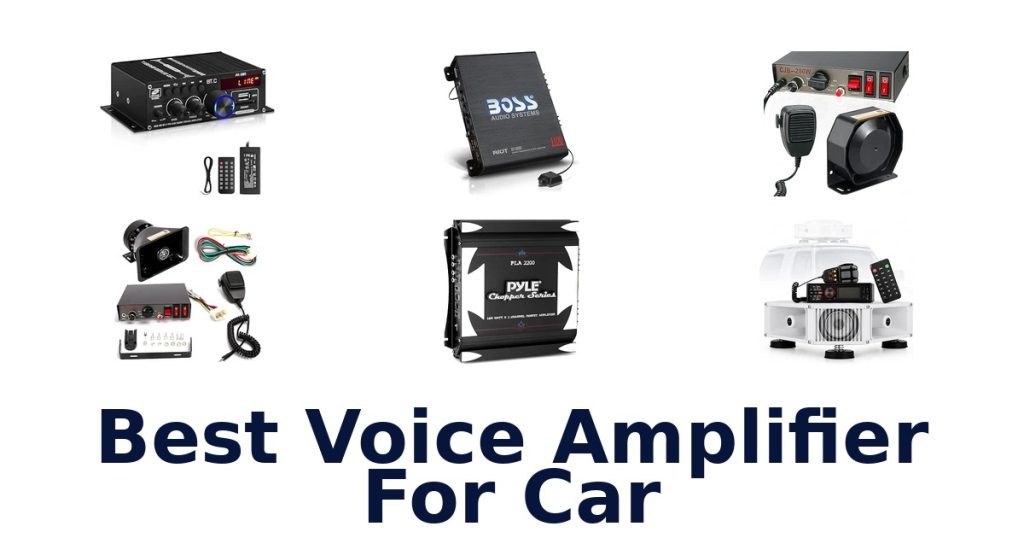 Best Voice Amplifier For Car