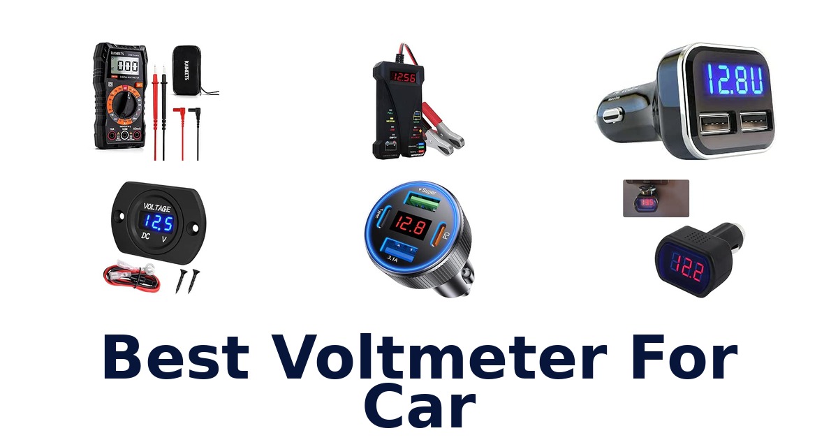 Best Voltmeter For Car